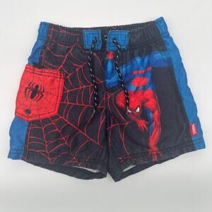 DISNEY MARVEL Spiderman Boy's Swim Trunks Size XXS 2